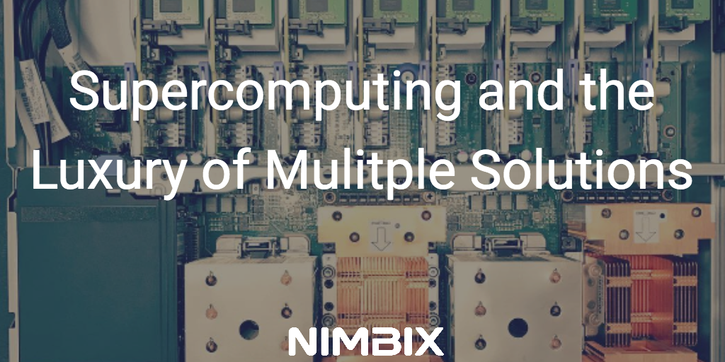 Supercomputing solutions Supercomputing solutions