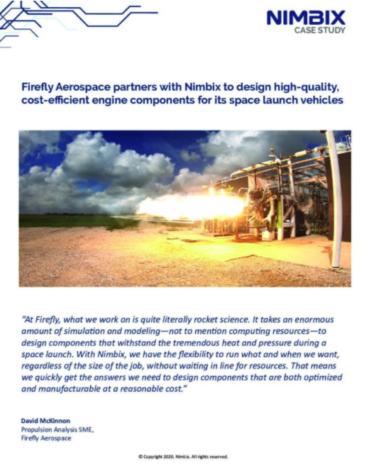 Firefly Aerospace HPC case study