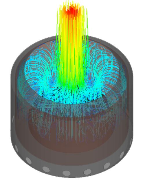 Fire pit simulation Fire pit simulation