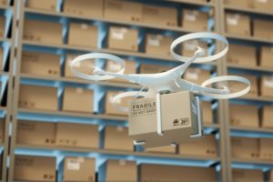drone warehouse delivery